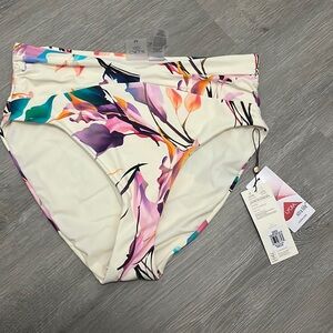 NWT Calia high waist swim suit bottom size Medium